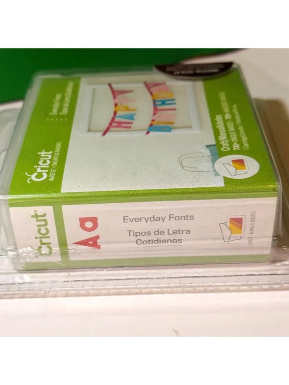 Cricut Happy Birthday Banner Cartridge Favor Tags Party Décor Craft New Sealed